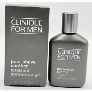 Clinique for Men Post-shave Soother, Full Size 2.5oz/75mL, New with Box